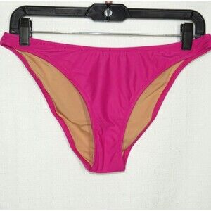 J. Crew Heritage 1989 High Leg Bikini Swim Bottom Radiant Fuchsia Size Small